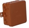 Puszka hermetyczna V6 termoutwardzalna IP54 brąz-klik 85x85x41 ONNLINE .0291 F1